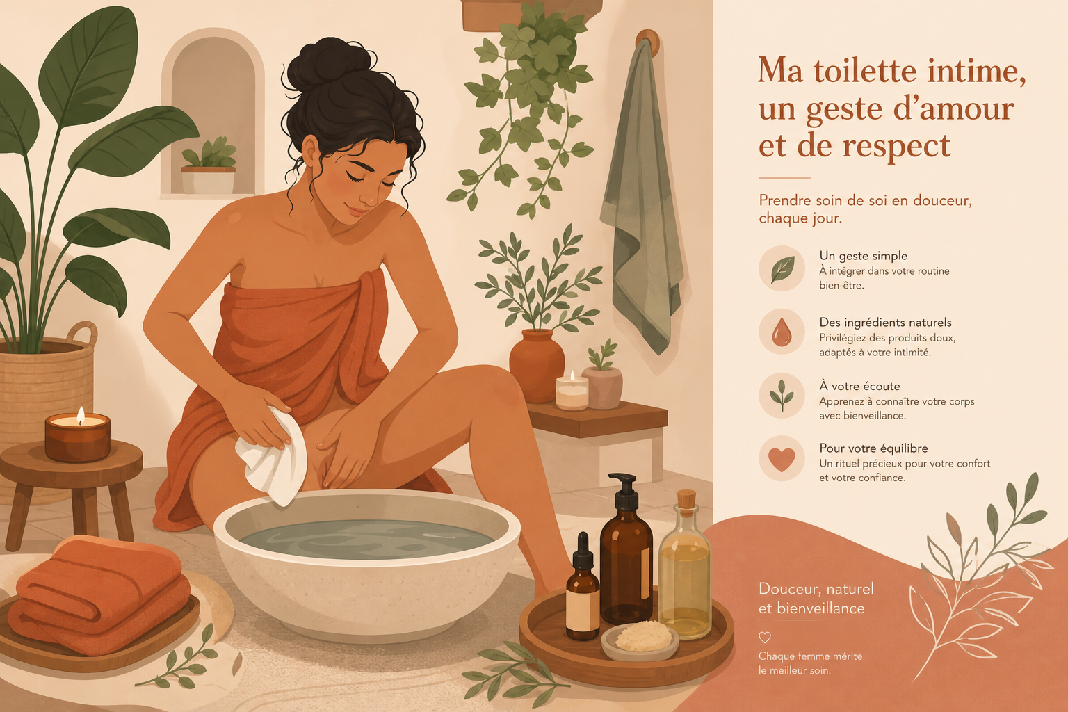 Toilette intime femme : les bons gestes pour préserver votre confort