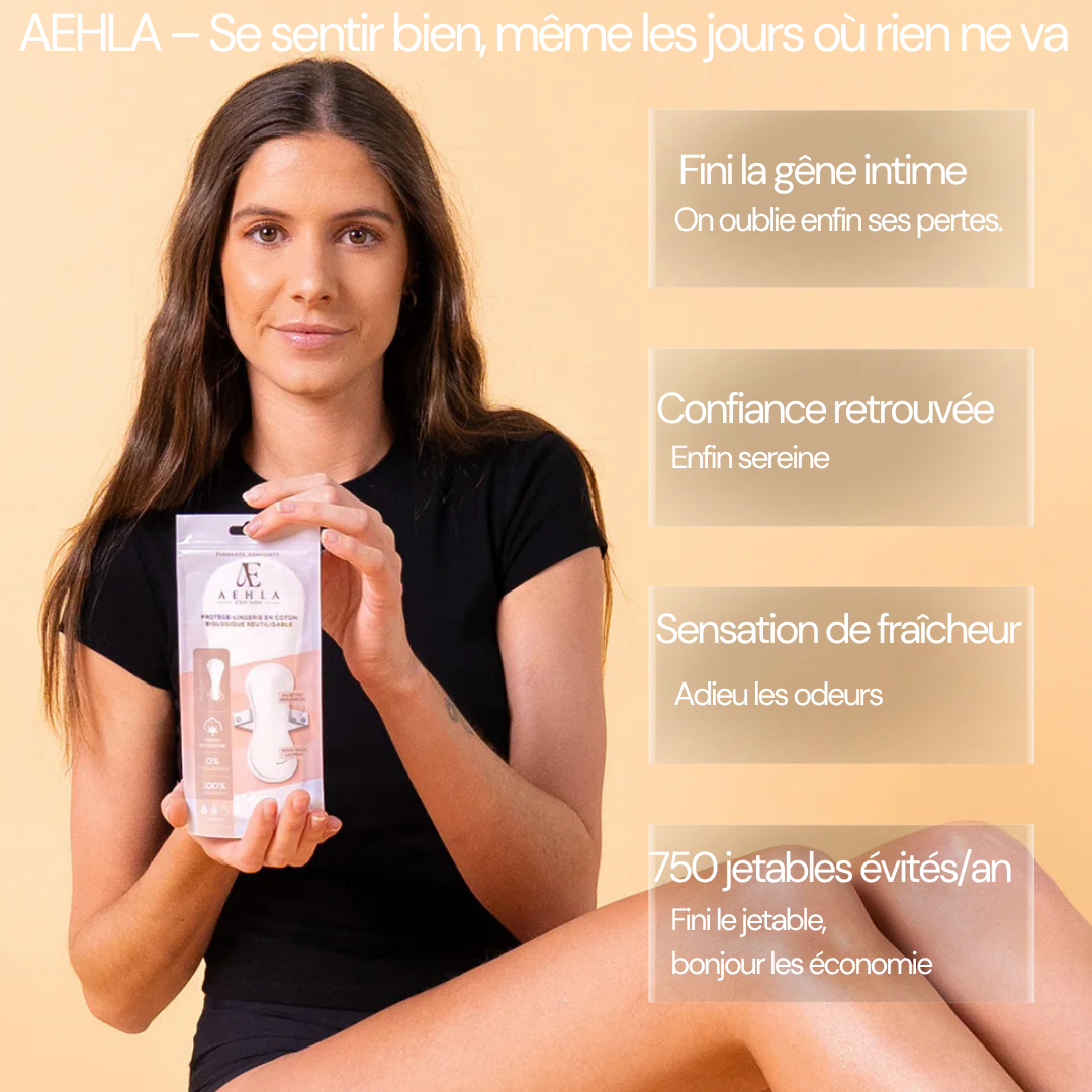 Protège-lingeries réutilisables – Pack de 5