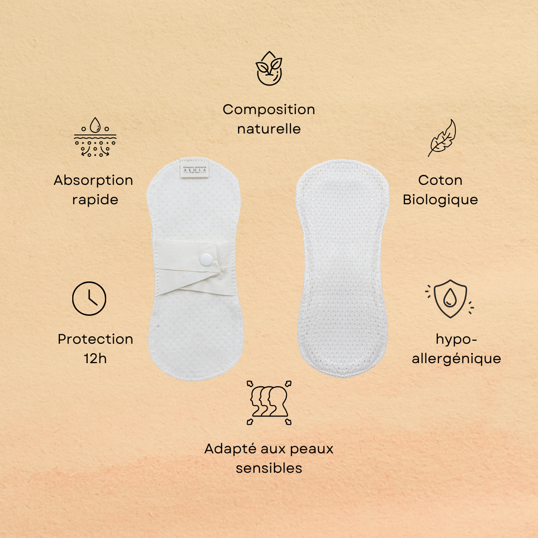 Protège-lingeries réutilisables – Pack de 5