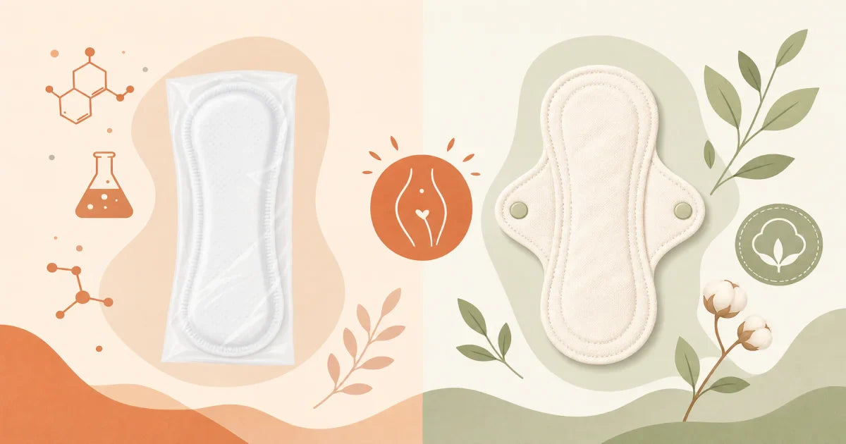 Protege-slip lavable ou jetable : le comparatif