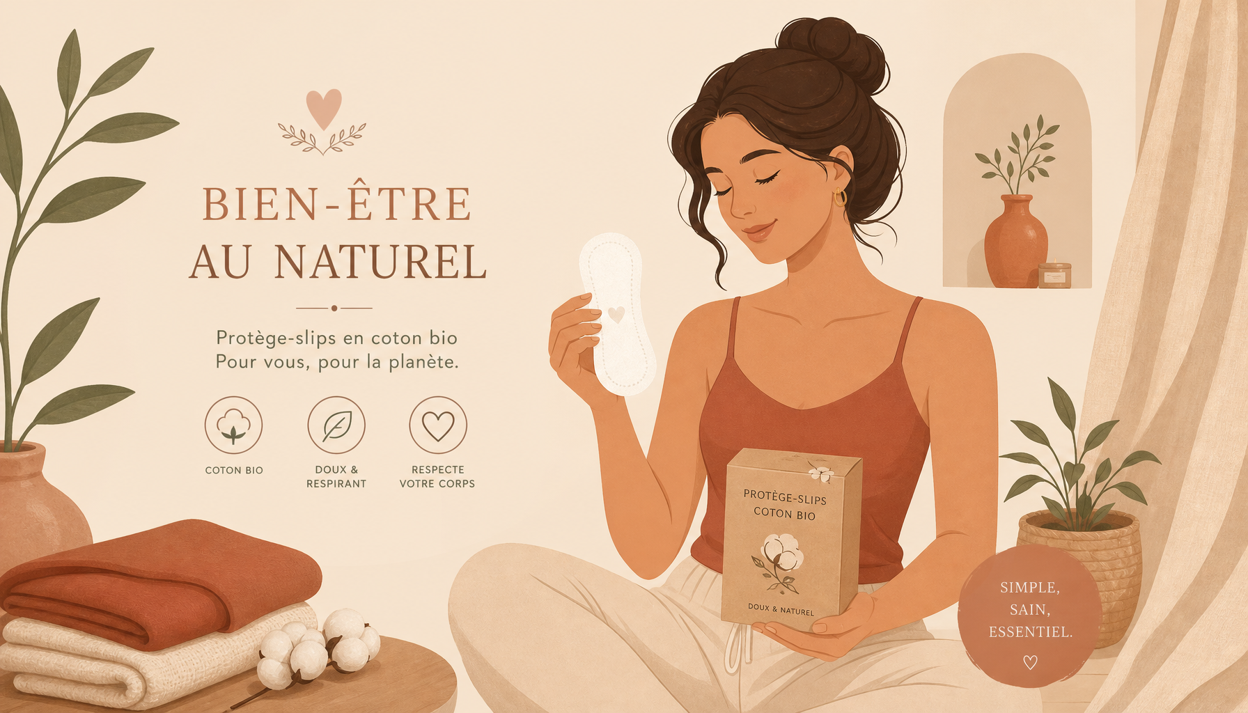 Protège-slip lavable : le guide complet